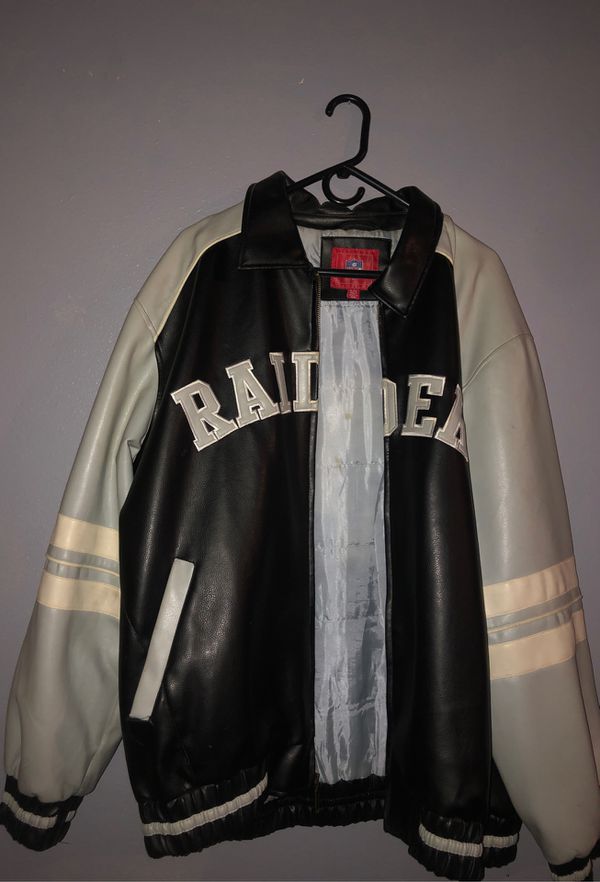NFL Oakland Raiders,Full Leather Vintage Jacket xl for Sale in Los ...
