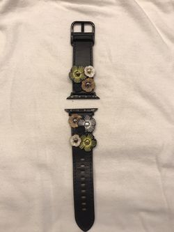 42mm leather Apple Watch band