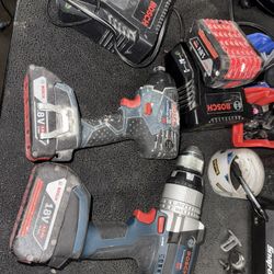 Bosch 18v Impact Drills 