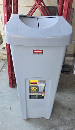 23 Gallon Grey Trash Can