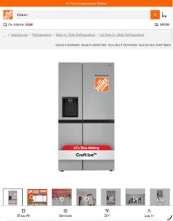 Side by Side Smart Refrigerator and MORE
