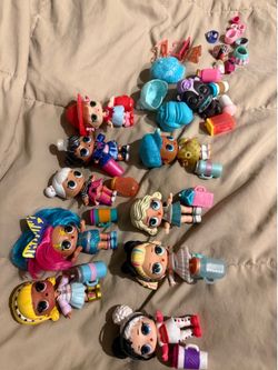 LOL surprise dolls lot of 9