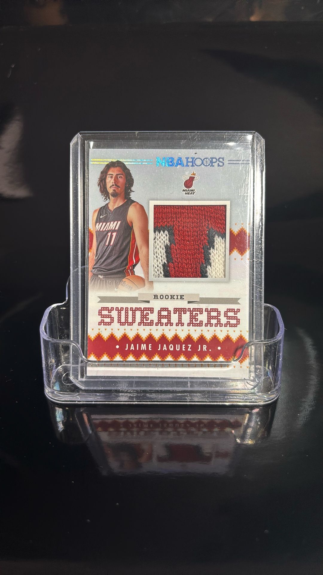 2023-24 Panini NBA Hoops - Rookie Sweaters #RSW-JJJ Jaime Jaquez Jr. (MEM, RC)
