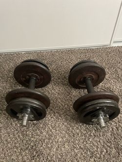 Adjustable Weight Dumbells