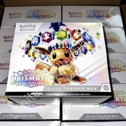 Pokemon Scarlet & Violet Prismatic Evolutions Elite Trainer Box ETB NEW SEALED