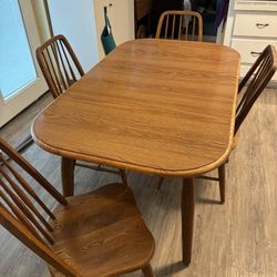 Dining Table and SIX chairs