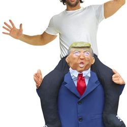 Trump Piggyback Halloween Costume