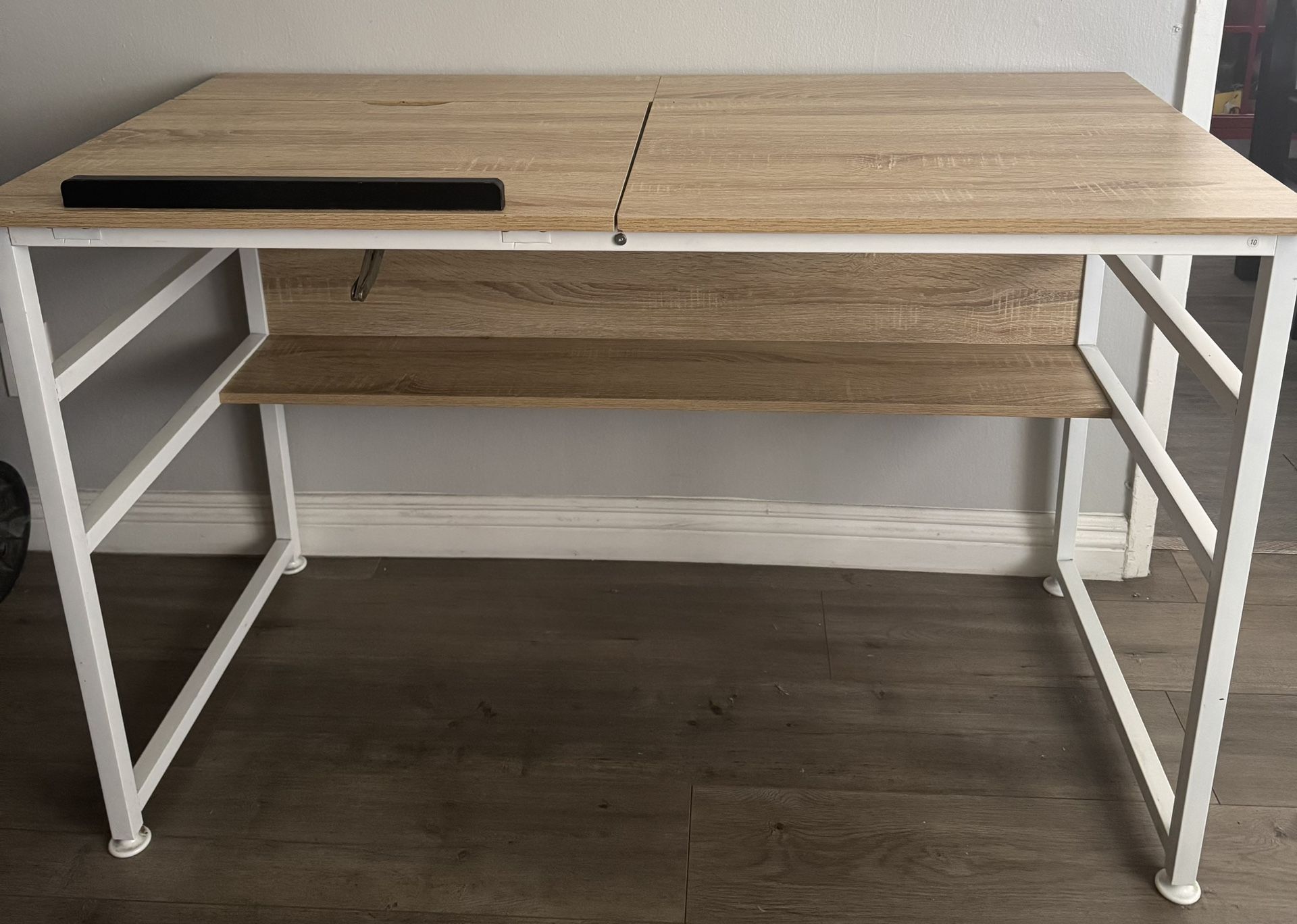 Desk with Drawing Table Extension