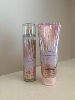 🥂 Champagne Toast Ultimate Hydration Body Cream & Fine Fragrance Mist set for $20