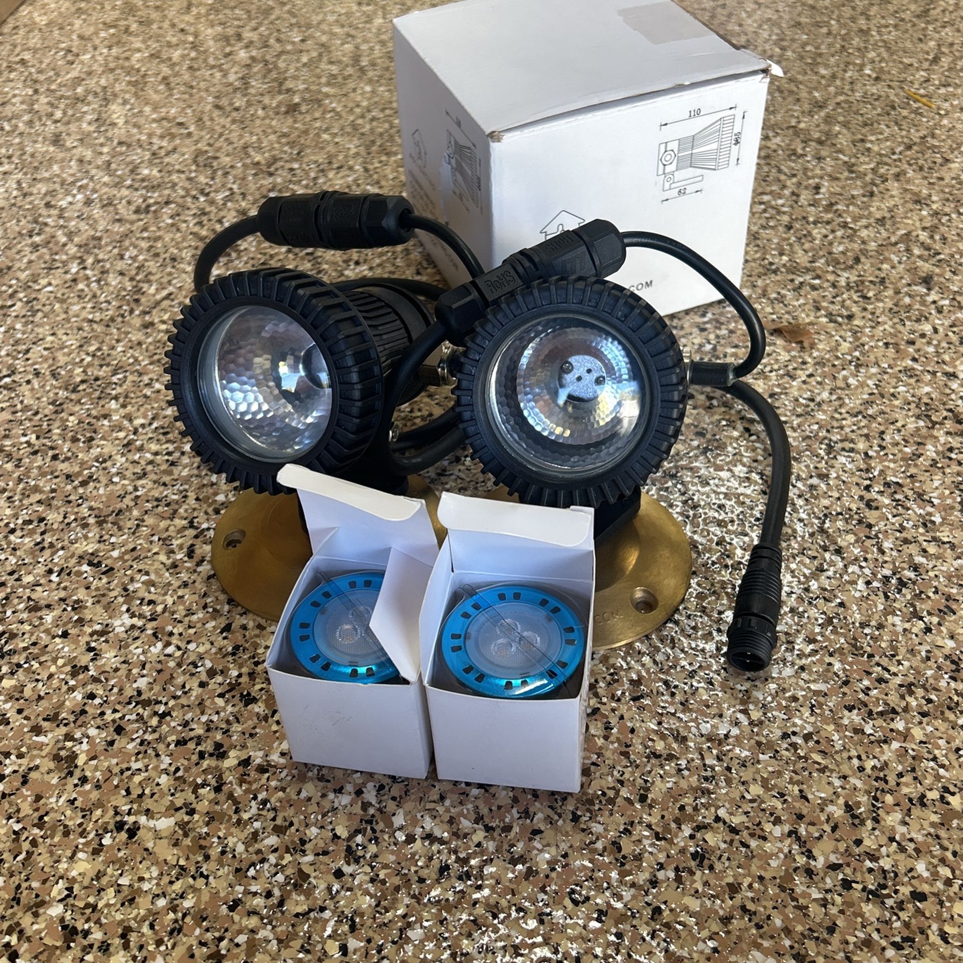 Set Underwater Fountain Lights