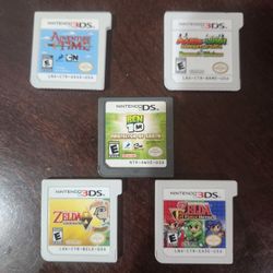 Nintendo 3ds Games + Ds Game