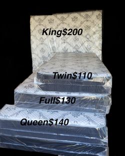 Mattresses King Queen Full Twin