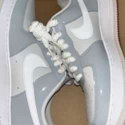 Size 10.5 Wolf Grey Air Force One 