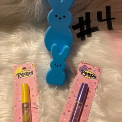 Blue Easter Bunny Peep Set