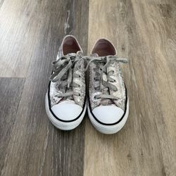 Size 1 - Girl’s Converse Sneakers