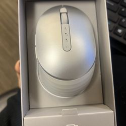 Dell Premier MS7421W Mouse, 2.4 GHz, Bluetooth 5.0, Platinum Silver