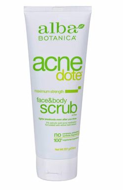 Alba Botanica Acnedote Face & Body Scrub