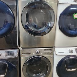 LG SET STEAM WASHER AND ELECTRIC DRYER WITH WARRANTY 