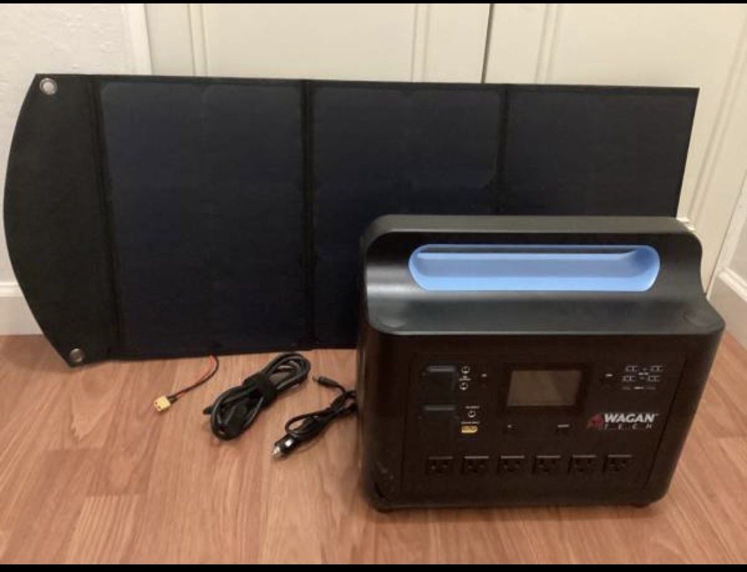 Power Station With Solar Panel 60W
