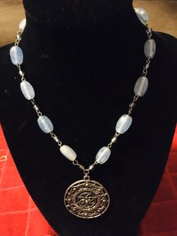 Vintage Silver Pendant Necklace