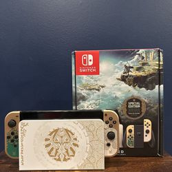 FOR TRADE ONLY Nintendo Switch oled Zelda Edition 