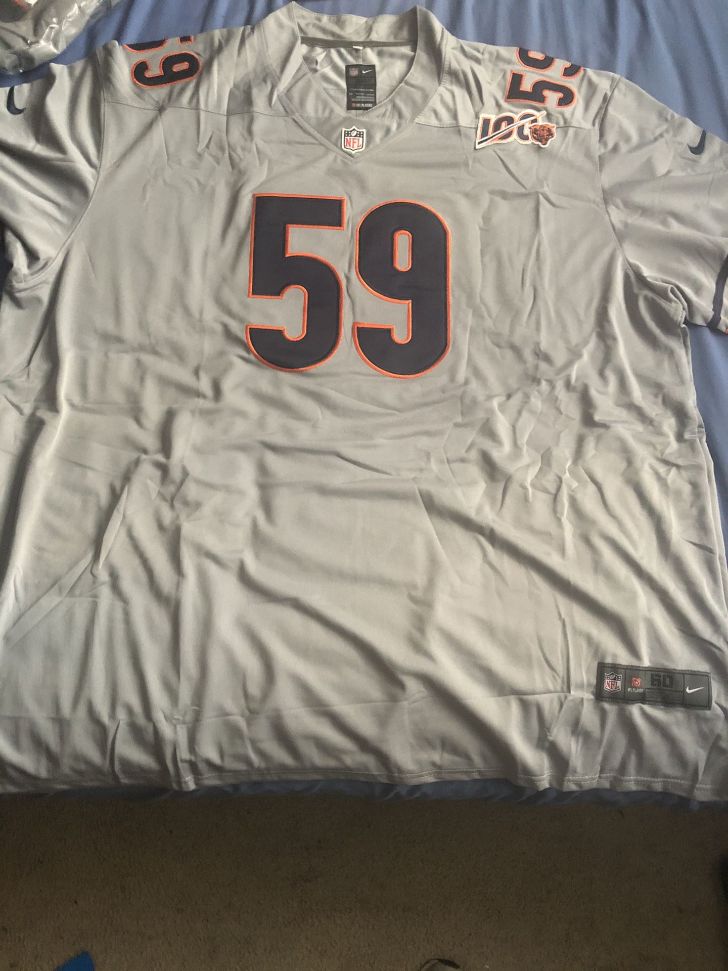 Chicago Bears Silver jersey for Sale in Plainfield, IL - OfferUp