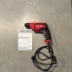 Craftsman 7 Amp 3/8” Keyless Corded Drill/Driver