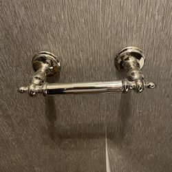 Towel Ring And Toilet Paper Holder - Chrome 