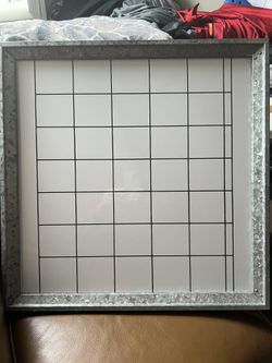 Pottery Barn, Metal Galvanized Framed Calendar, Whiteboard For Home Or Office. Brand New! Three Available For Pick Up Only.