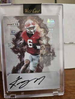 Georgia Bulldogs/ Seattle Seahawks 1/1 Kenny McIntosh Auto