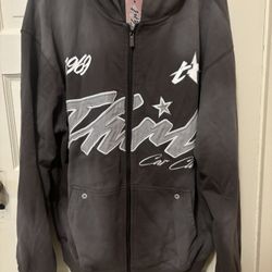 Thnt Rick Ross Brand Large Over Size Zip Up