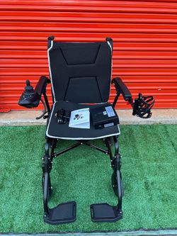 Electric Power Wheelchair with Joystick Controller