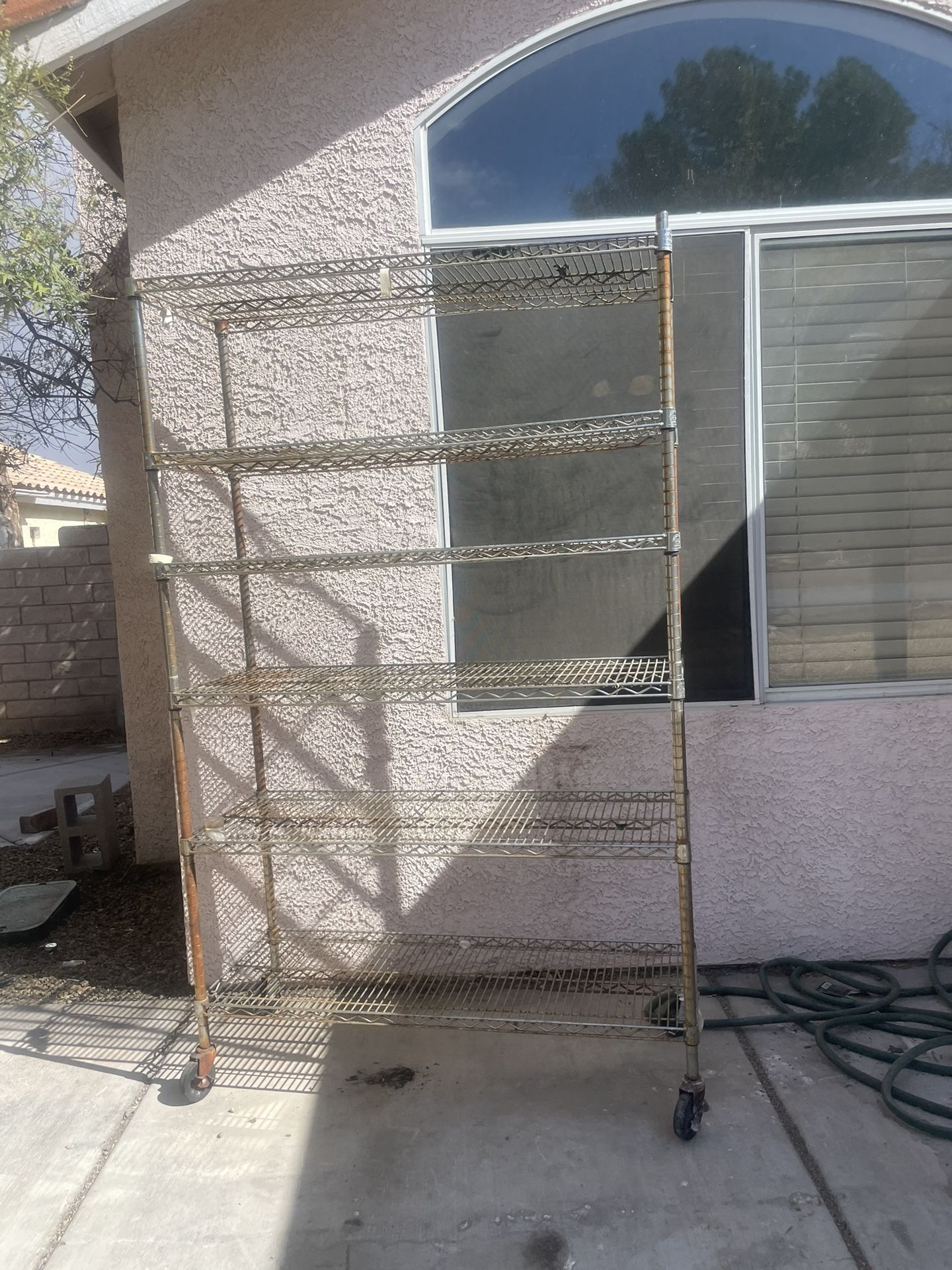 Heavy Duty Steel Wire Rack Storage Shelving for Sale in Las Vegas, NV