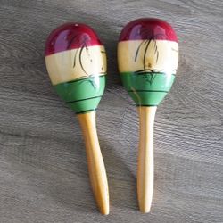 Wood Maracas Percussion