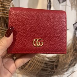 Genuine  Leather Half Wallet 