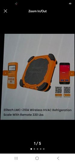 Elitech hvac scale
