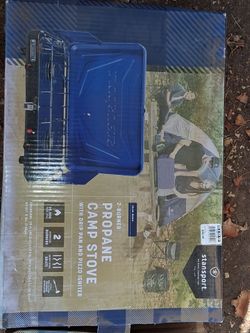 Stansport 2-Burner Propane Camp Stove