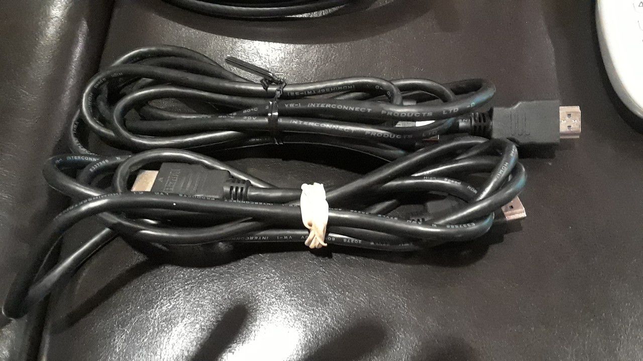 HDMI & Coax Cables