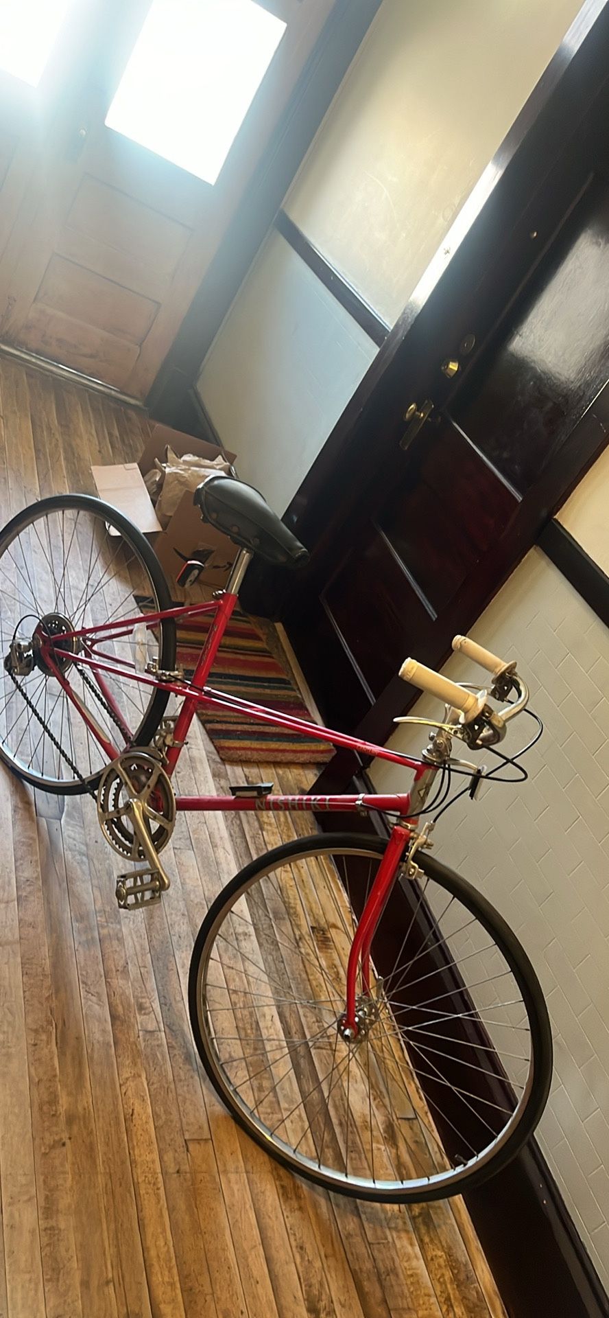 Red Women”s Bike Nishiki