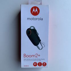 Motorola Boom 2+ Water Resistant Wireless Headset (MH003A) New Open Box