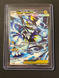 Mega Zeraora Pokémon Card 114/084 - Pitch Black