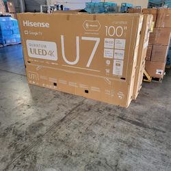 100 INCH HISENSE QLED 4K SMART TV #100U76N
