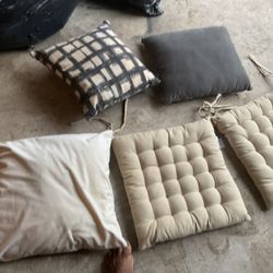 A Few Pillows For The Chairs, Different Styles (NO SHIPPING)