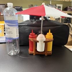 6 Piece Condiment Bbq Set