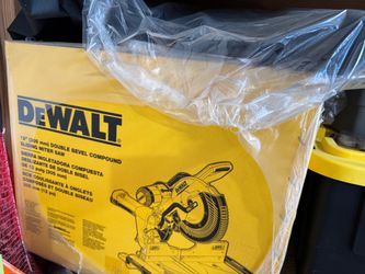 DeWalt double bevel miter saw