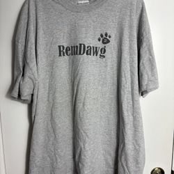 Jerry Remy Rem Dawg T Shirt Vtg 2000s Boston Red Sox Baseball Grey Size 2XL