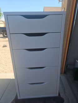 Ikea Alex five drawer storage unit