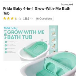Frida Baby Grow-With-Me Baby Bathtub