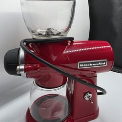 KitchenAid Pro Line Burr Coffee Grinder - Red (Excellent Condition)