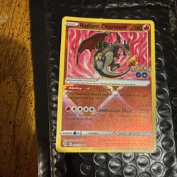 Pokémon TCG Radiant Charizard Pokemon GO 011/078 Holo Radiant 